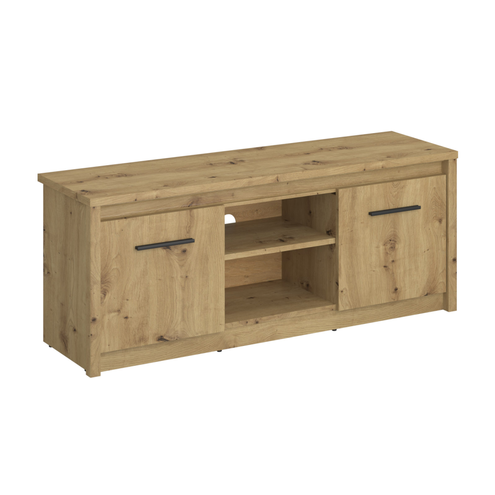 airon-rtv-stolik-2d-125-hlavna TV asztal 2D/125, artisan tölgy, AIRON - 1. kép