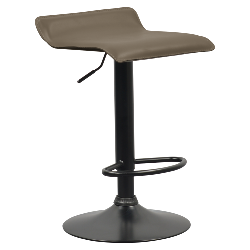 baili-bar-stolicka-taupe-o-01 Bárszék, szürkésbarna Taupe ekobőr, BAILI - 1. kép
