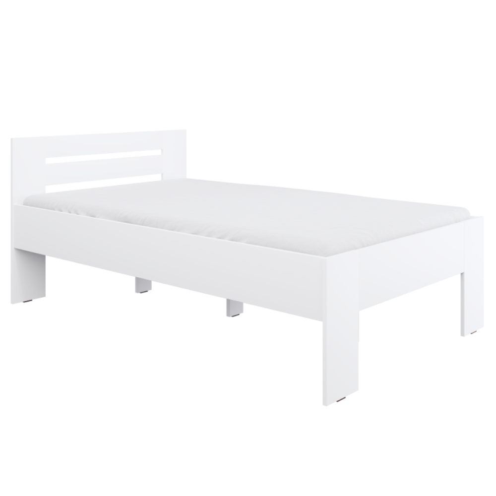 basis-postel-biela-120-01 Ágy, 120x200, fehér, BASIS - 1. kép