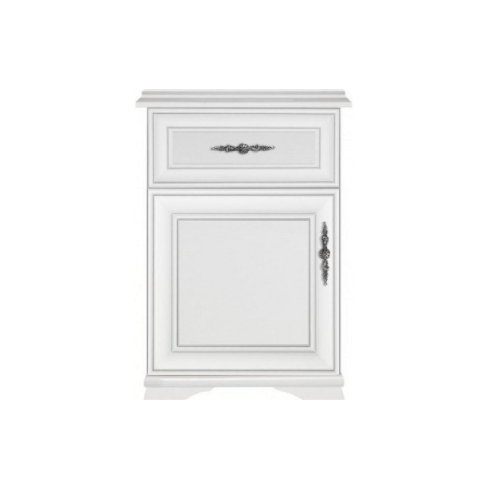 kentak-komoda-1d1s-lp-1-hl Komód, alpesi fehér, KENTAK KOM1D1SL/P - 1. kép