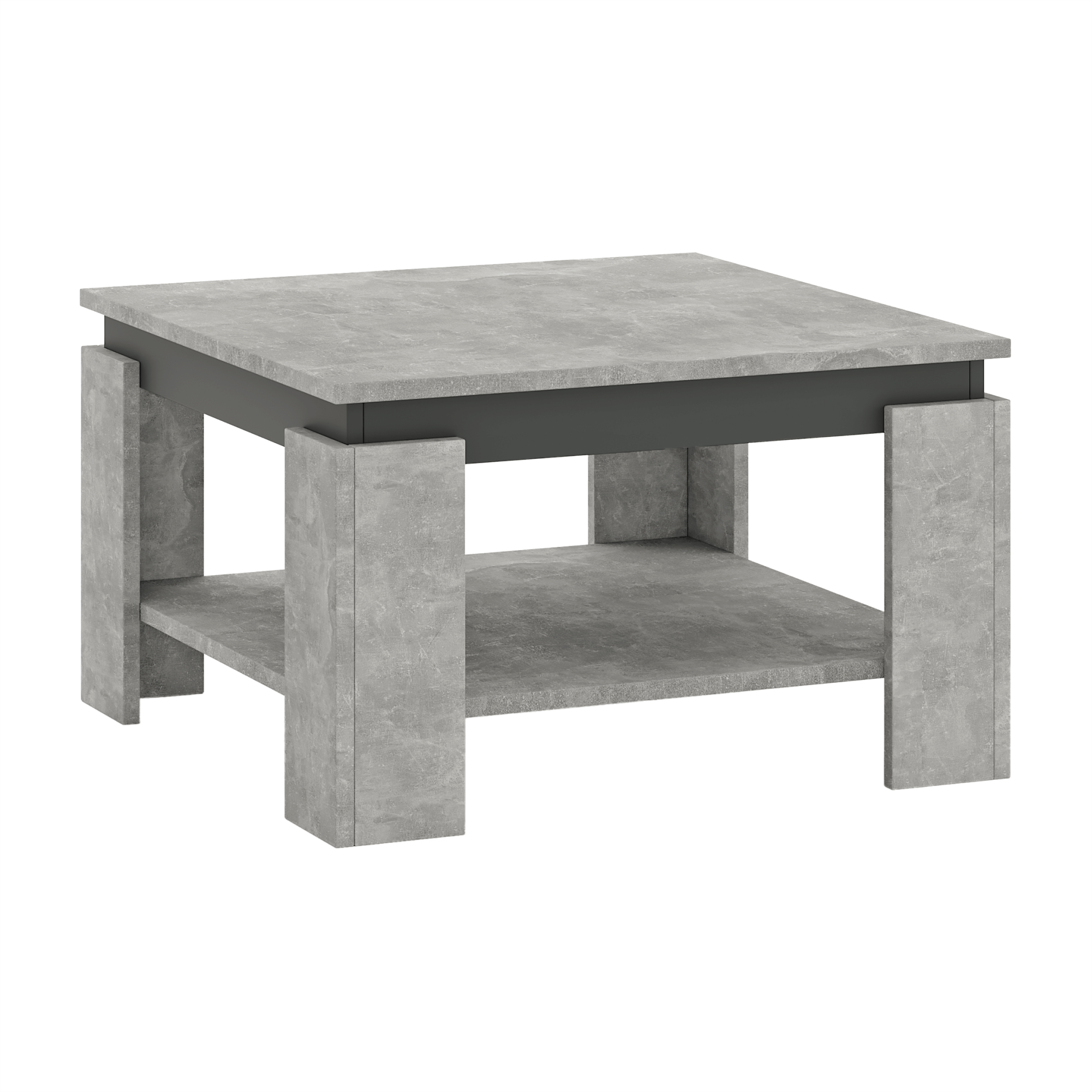 lejsy-stolik-beton-grafit Dohányzóasztal, beton/grafit, LEJSY - 1. kép