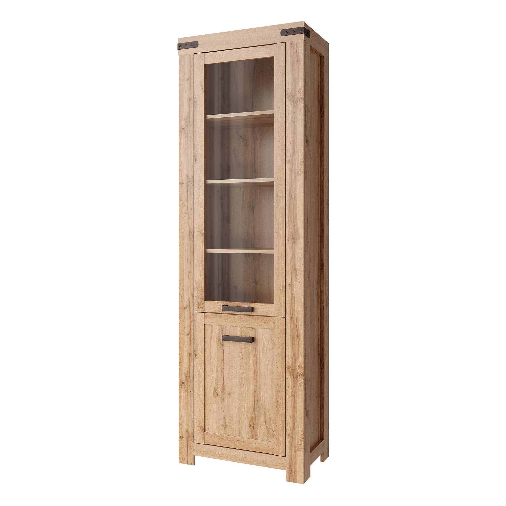 moratiz-vitrina-1d1w-min Vitrin 1D1W, wotan tölgy, MORATIZ - 1. kép