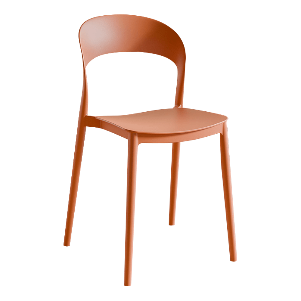 radana-stolicka-oranzova-plast-01 Rakásolható szék, narancssárga, RADANA NEW - 1. kép