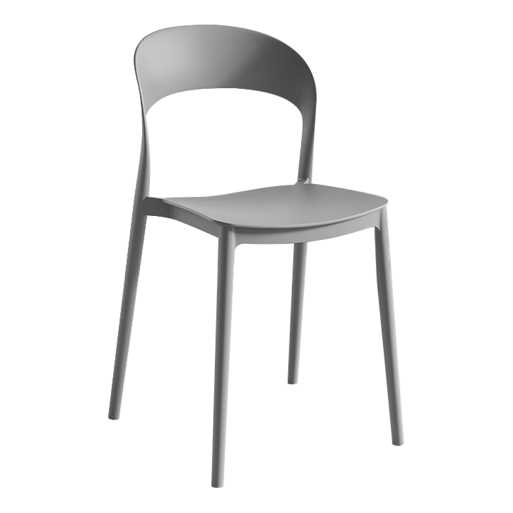 radana-stolicka-siva-plast-01 Rakásolható szék, szürke, RADANA NEW - 1. kép