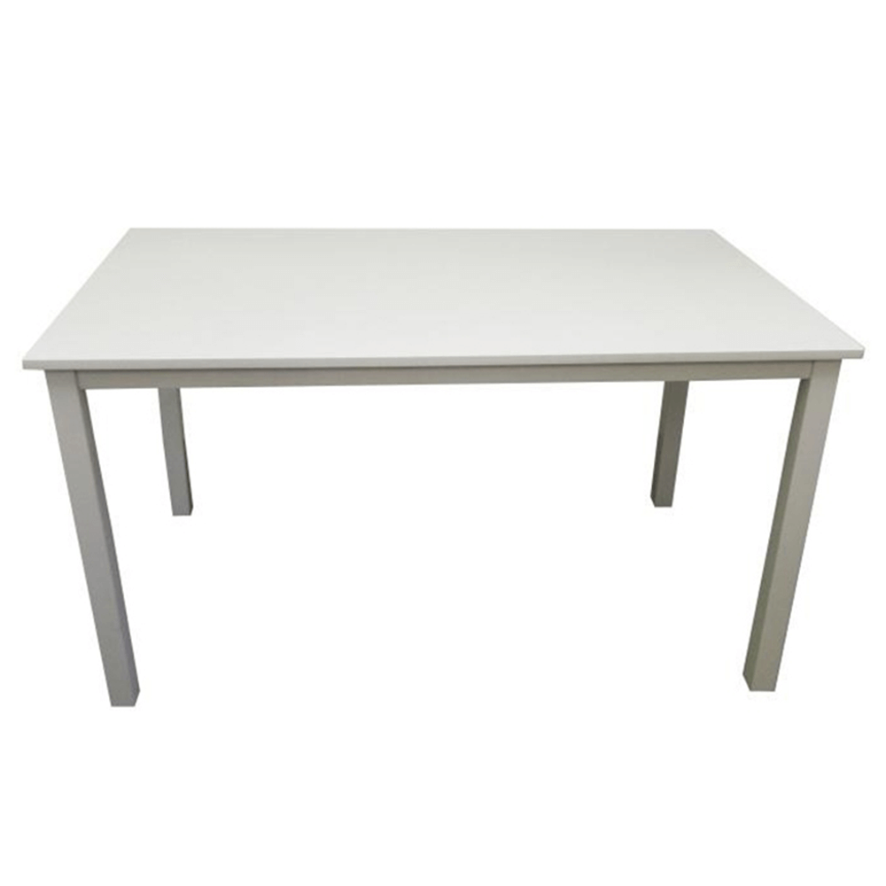 stol-biela-astro-02 Étkezőasztal, fehér, 135x80 cm, ASTRO NEW - 1. kép