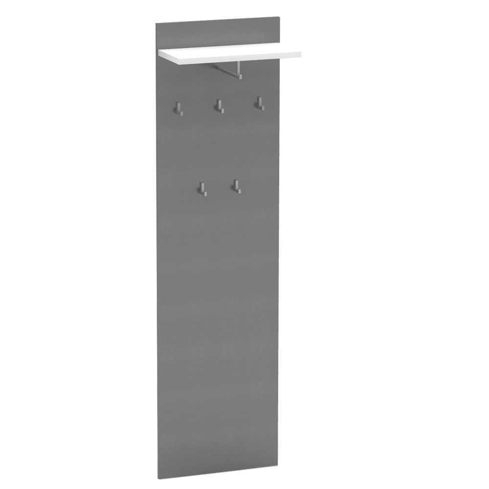 vesiak-rioma Fogas panel, grafit/féher, RIOMA NEW TYP 19 - 1. kép