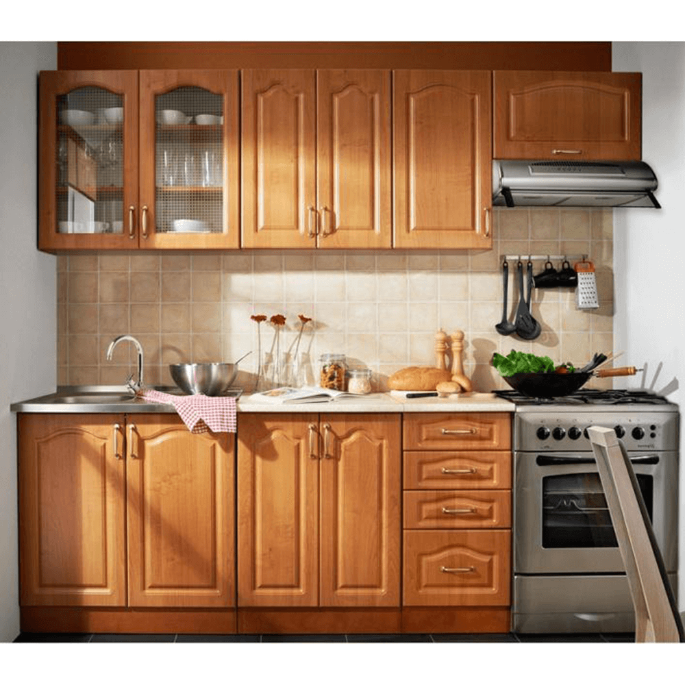 zostava-lora-klasik-hlavna Alapkonyha, égerfa, LORA MDF NEW KLASIK - 1. kép